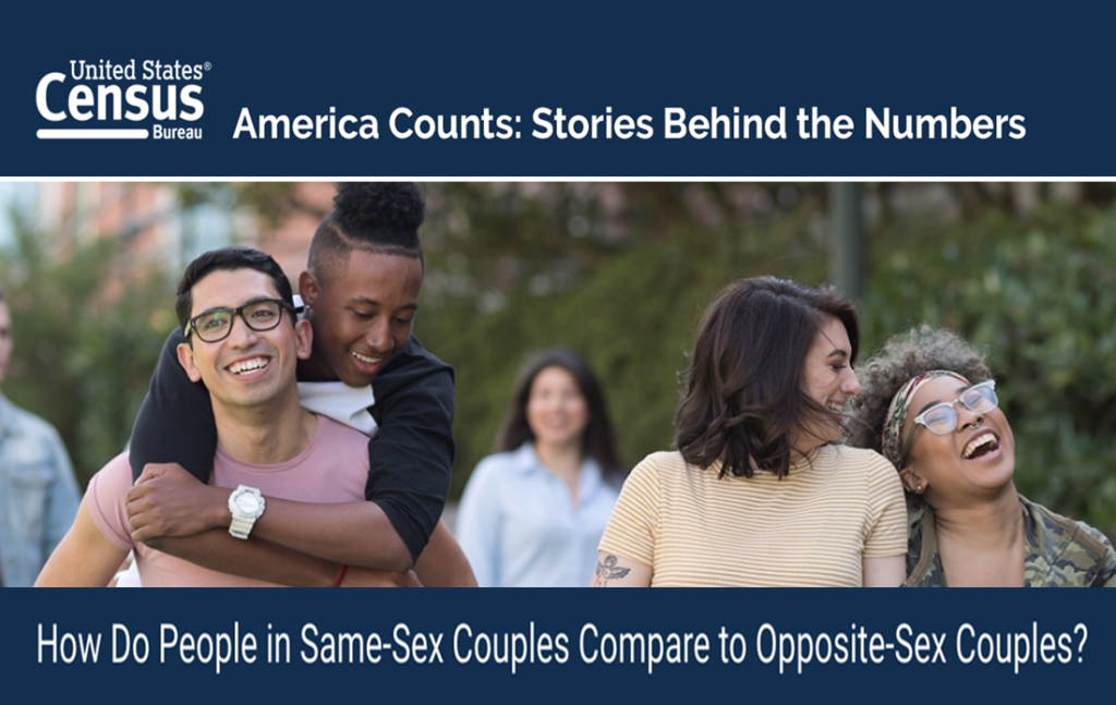 Us Census New Data Visualization How Do People In Same Sex Couples