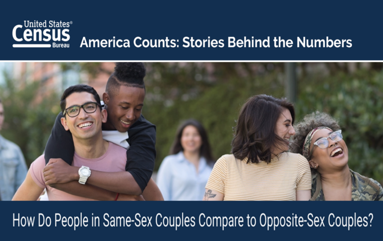 U S Census New Data Visualization How Do People In Same Sex Couples